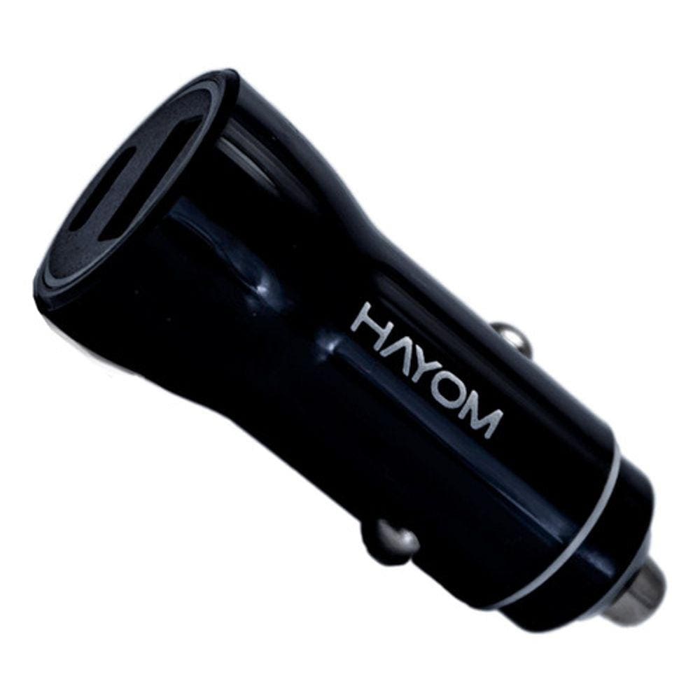 Carregador Veicular Hayom Usb Tipo C 2.1A Cr1203