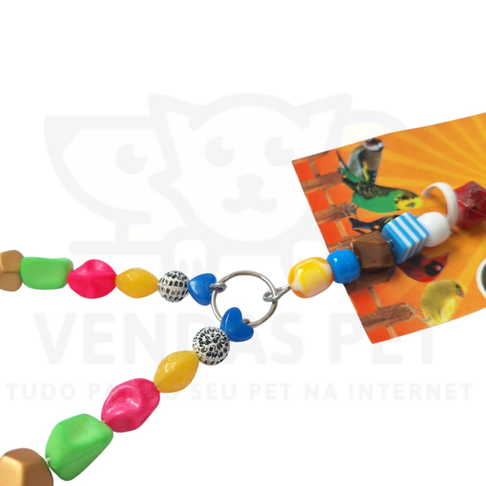 Balanço Triangulo Wi Master Dog Para Aves - Calopsita, Papagaio, Periquito - 30Cm