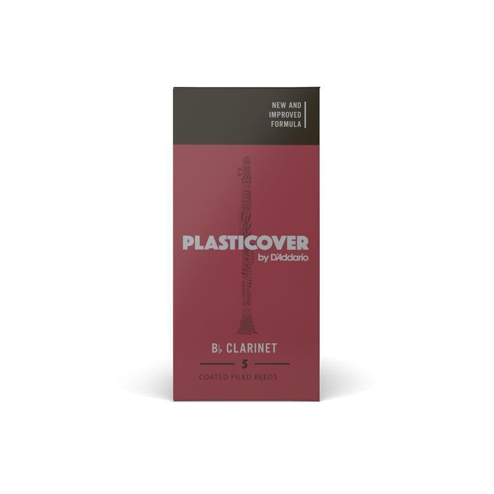 Palheta Clarineta Bb 2.5 (5 Unidades) D Addario Plasticover [f035]