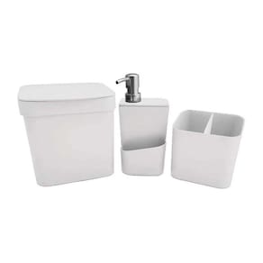 Kit Sobre Pia Trium 3 Peças Branco - Ou