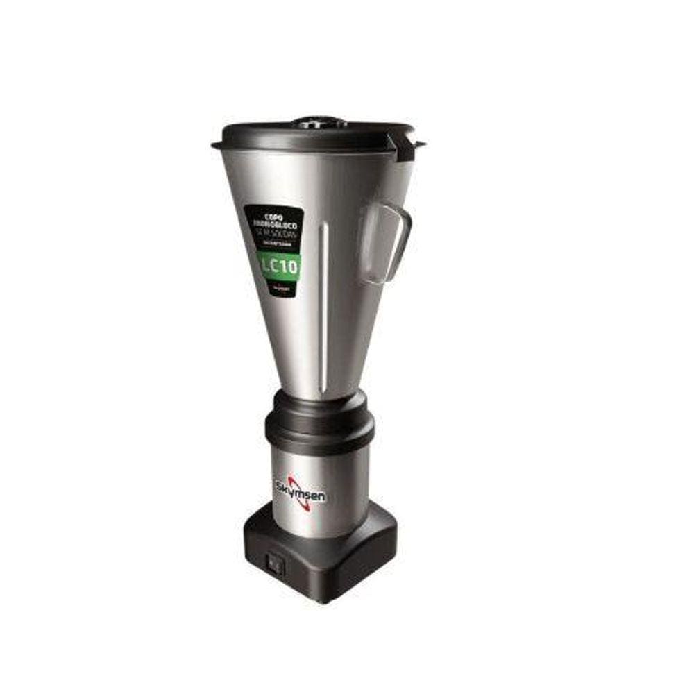 Liquidificador Comercial 10 Litros Copo Monobloco Inox Baixa Rotação LC10 220v - Skymsen