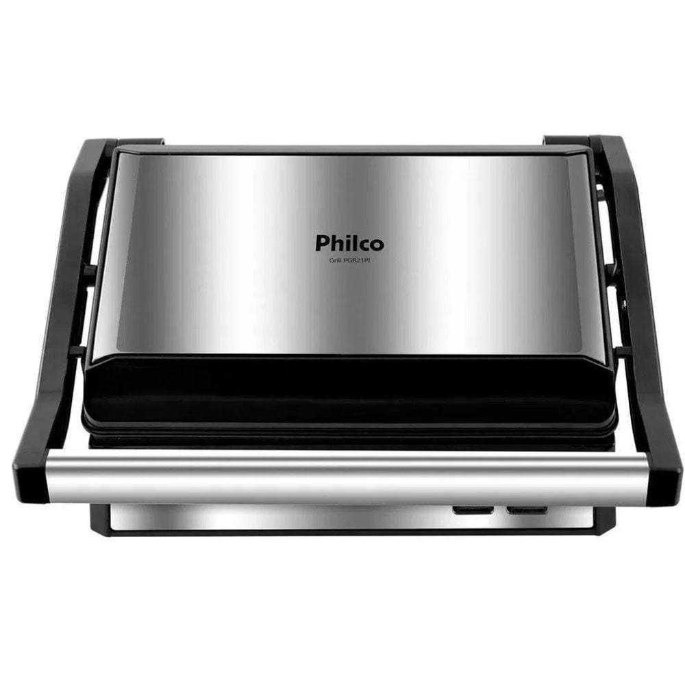 Grill E Sanduicheira Philco Maxx Clean Preto/inox 220 V