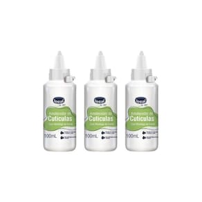 Amolecedor De Cutículas Ideal Karite 100Ml - Kit Com 3Un