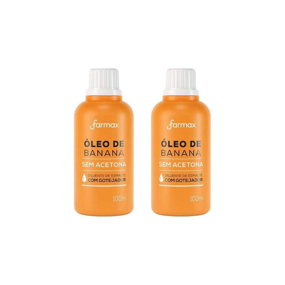 Oleo De Banana Farmax 100Ml-Kit C/2Un