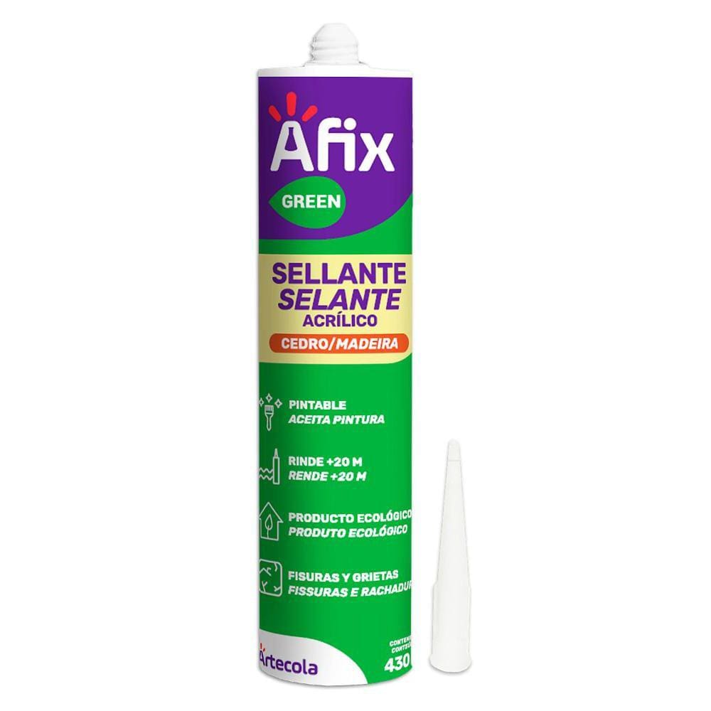 Selante Acrílico Base Água Madeira Branco 43g Artecola