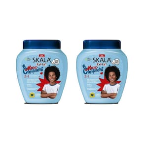 Creme Skala 1Kg Mais Crespinhos-Kit C/2Un