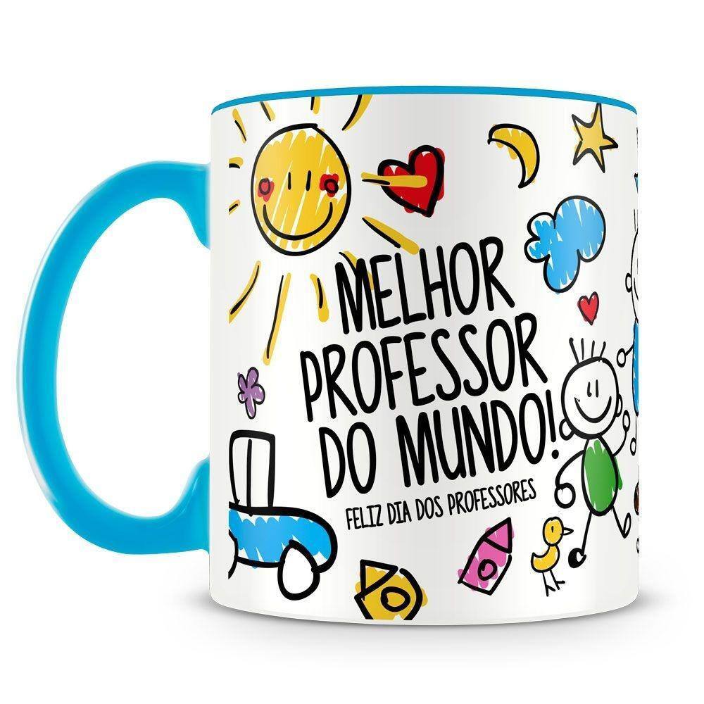Caneca Personalizada Melhor Professor do Mundo