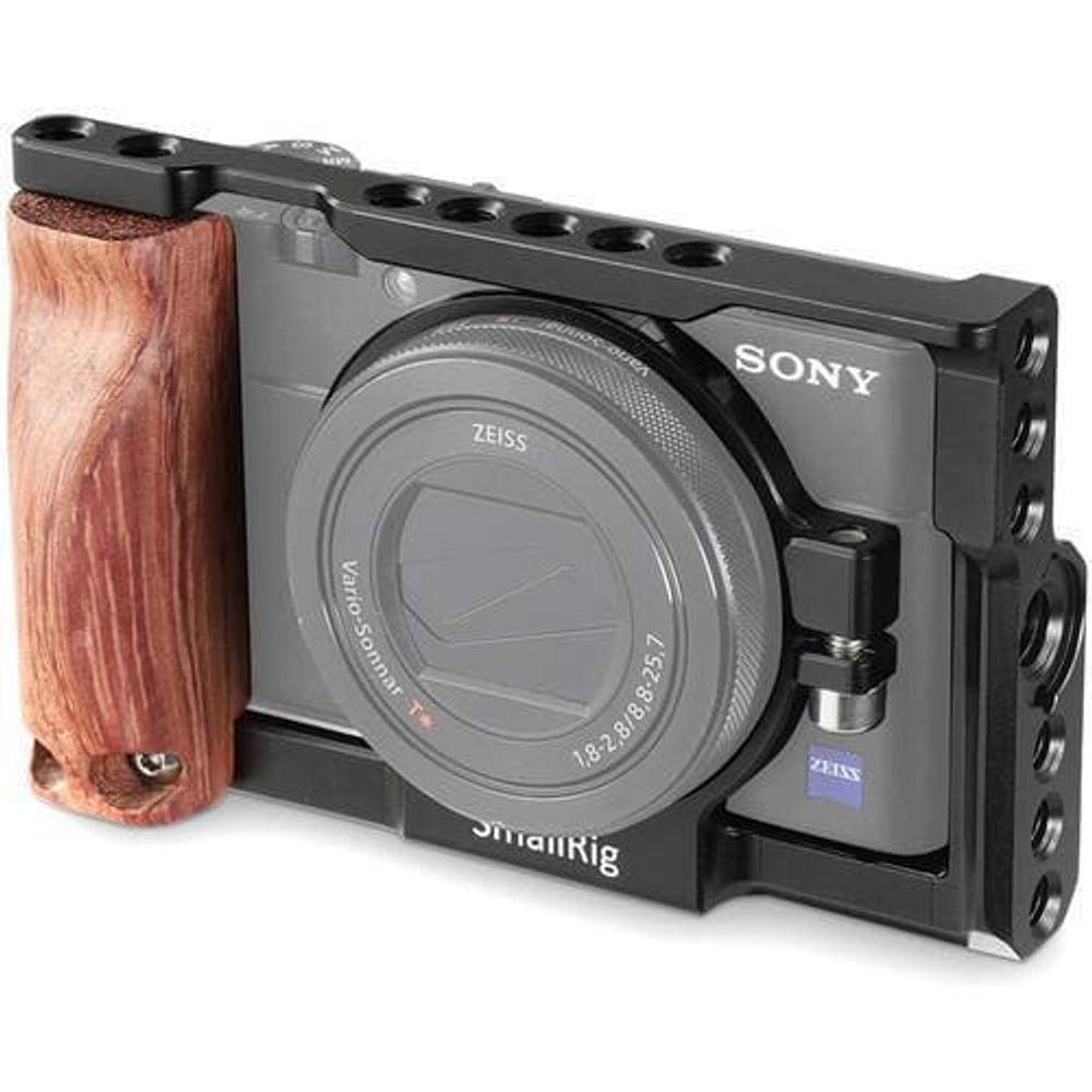 Kit Gaiola Cage Smallrig 2105 Punho Handgrip Sony Rx100 V /