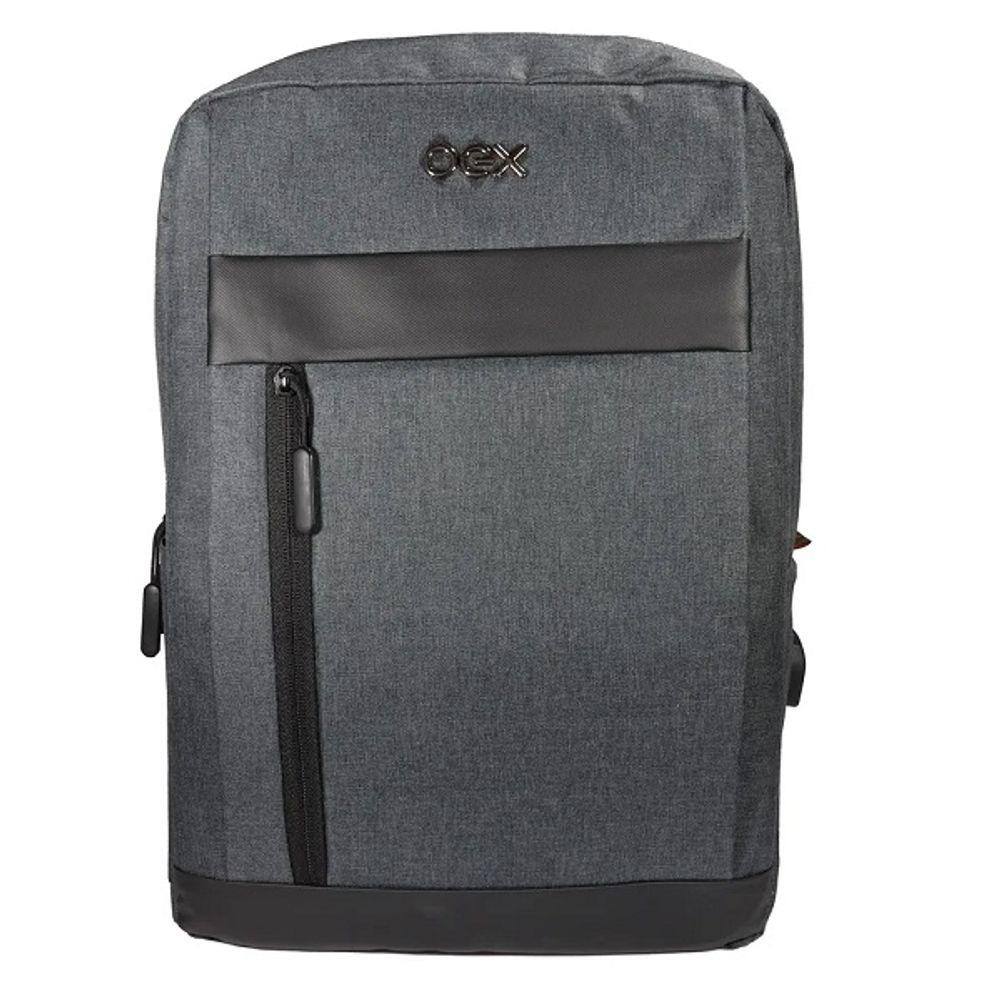 Mochila para Notebook com Entrada USB OEX Effective CZ OEX BK110