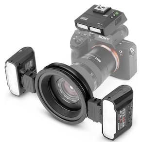 Flash Circular Macro Meike Mk-Mt24Iis Ttl Ring Flash Twin