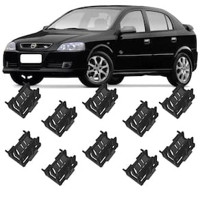 Kit 10 Grampos Presilhas Para Friso de Teto Astra Hatch 99 a 2004 2005 2006 2007 2008 2009 2010 2011