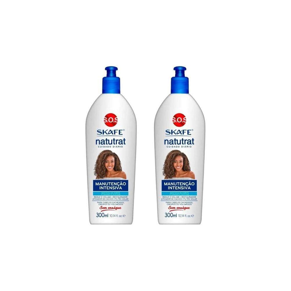 Sos Natutrat Manutençao Intensiva Skafe 300Ml-Kit C/2Un