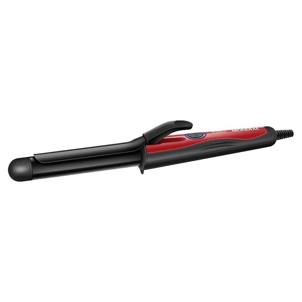 Modelador de Cachos Mondial EM-12 Spiral Infinity | 55W, Preto/Vermelho, Bivolt