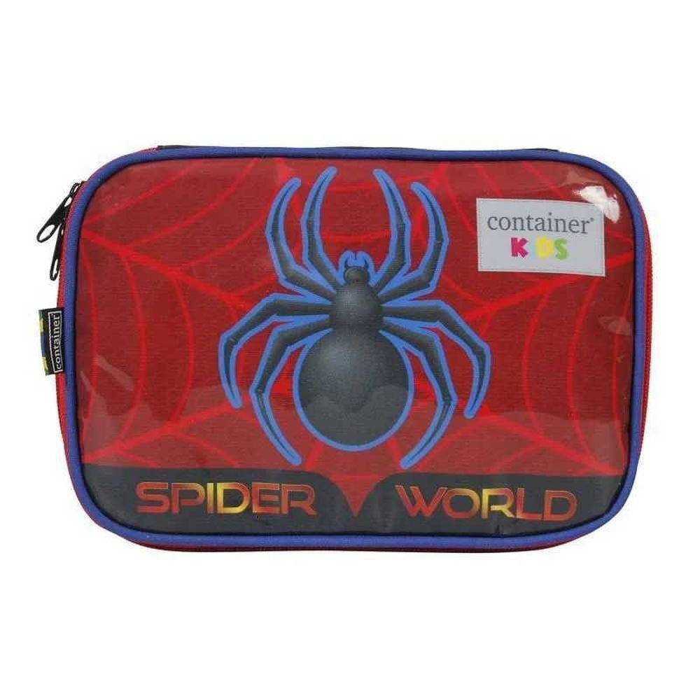 Estojo Box Soft Luxo Container Kids Spider Man World Dermiwi