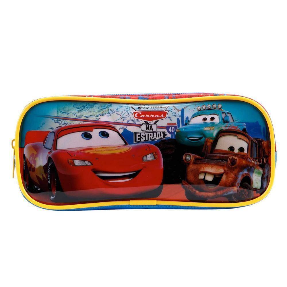 Estojo Duplo Carros R Xeryus