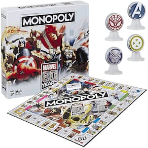 Jogo Monopoly Marvel 80 Anos Edição Comemorativa Board Game