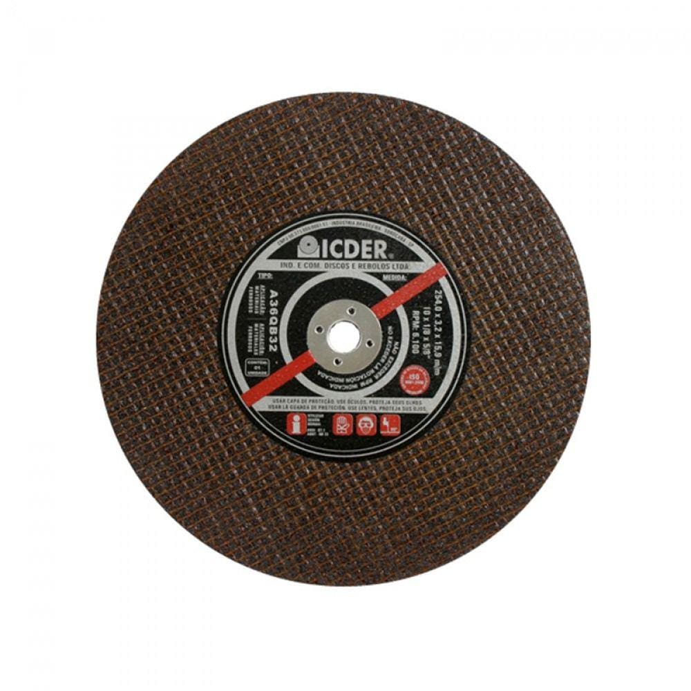 Disco Corte - A36QB32- 4.1/2Pol x 20MM - Icder