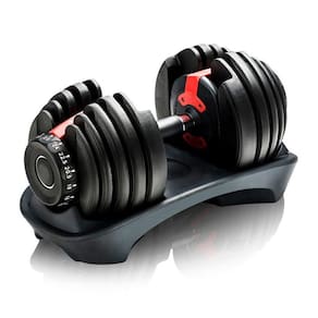 Halter Dumbbel Smart Ajustável 24kg Cor Preto-Vermelho Deend