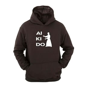 Moletom Masculino Canguru Ragor Estampa Aikidô Capuz