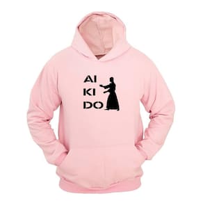 Moletom Masculino Canguru Ragor Estampa Aikidô Capuz