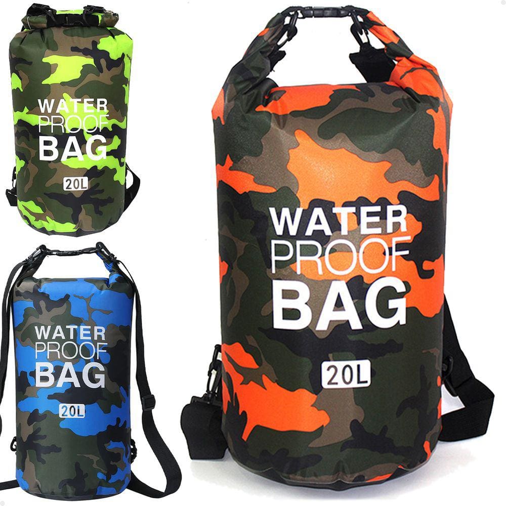 Bolsa Saco Mochila Estanque à Prova D`água Lorben 20 litros Acessório Esportivo Camping Praia