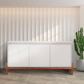 Buffet 3 Portas 2 Gavetas TIê CabeCasa MadeiraMadeira Off White
