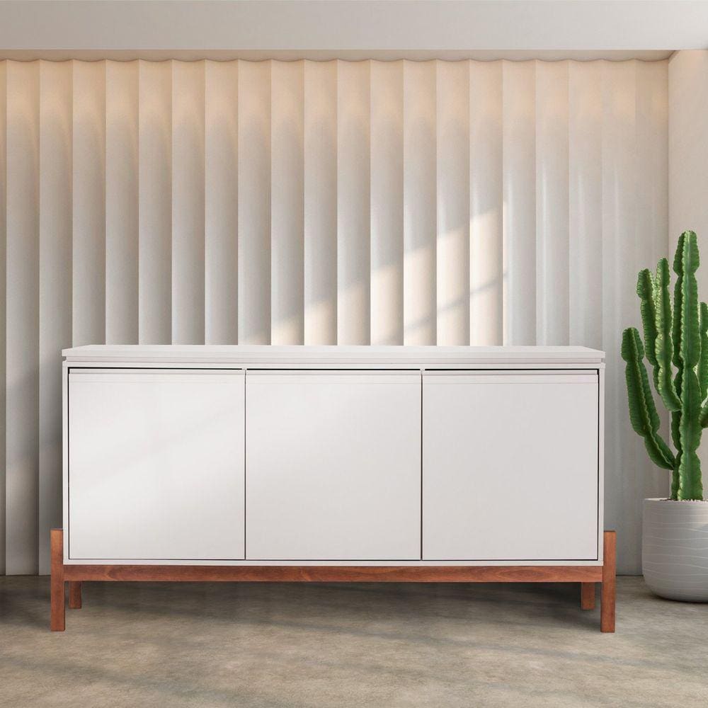 Buffet 3 Portas TIê CabeCasa MadeiraMadeira Off White