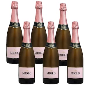 Cx 6 Espumante Miolo Cuvée Brut Rosé 750ml