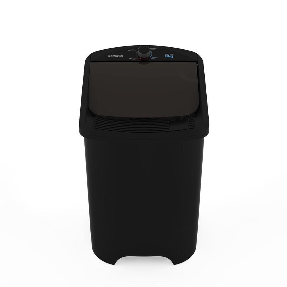 Tanquinho de Lavar Roupa Mueller Supertank Lite 8kg Preto 220v