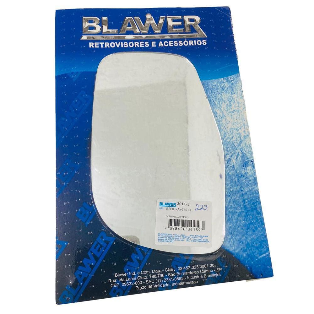 Lente Espelho Retrovisor Ranger 1998 1999 2000 2001 Esquerdo