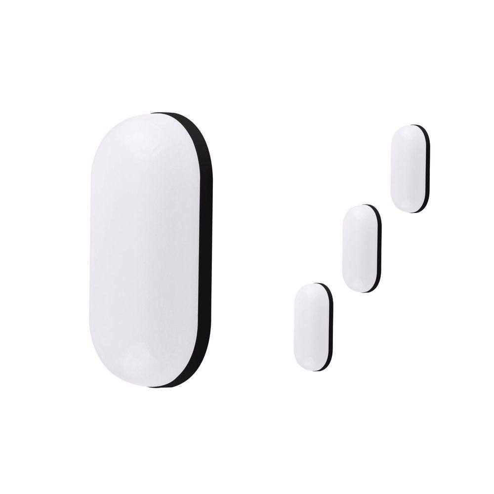 Kit 4 Arandelas Led Tartaruga Light Externa IP65 3000k 15w Bivolt 20x10x4,8cm Preta - Germany Único