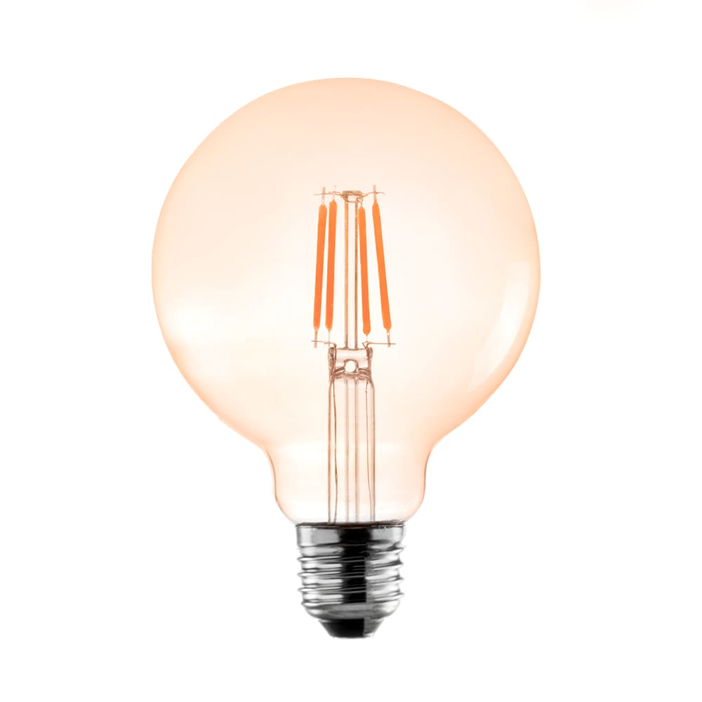 Lâmpada Filamento G95 E27 4W 2400K Bivolt - Nordecor 1050