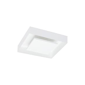 Plafon De Sobrepor Indireto 35x35cm 4xE27 Branco - Lumavi