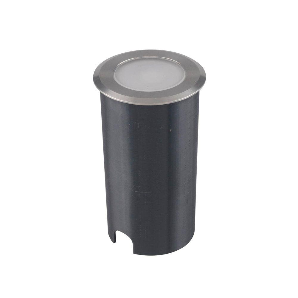 Embutido De Solo Slim Led 1w Bivolt 3000k Inox - Germany