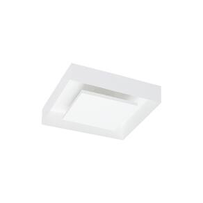 Plafon De Sobrepor Indireto 45x45cm 4xE27 Branco - Lumavi