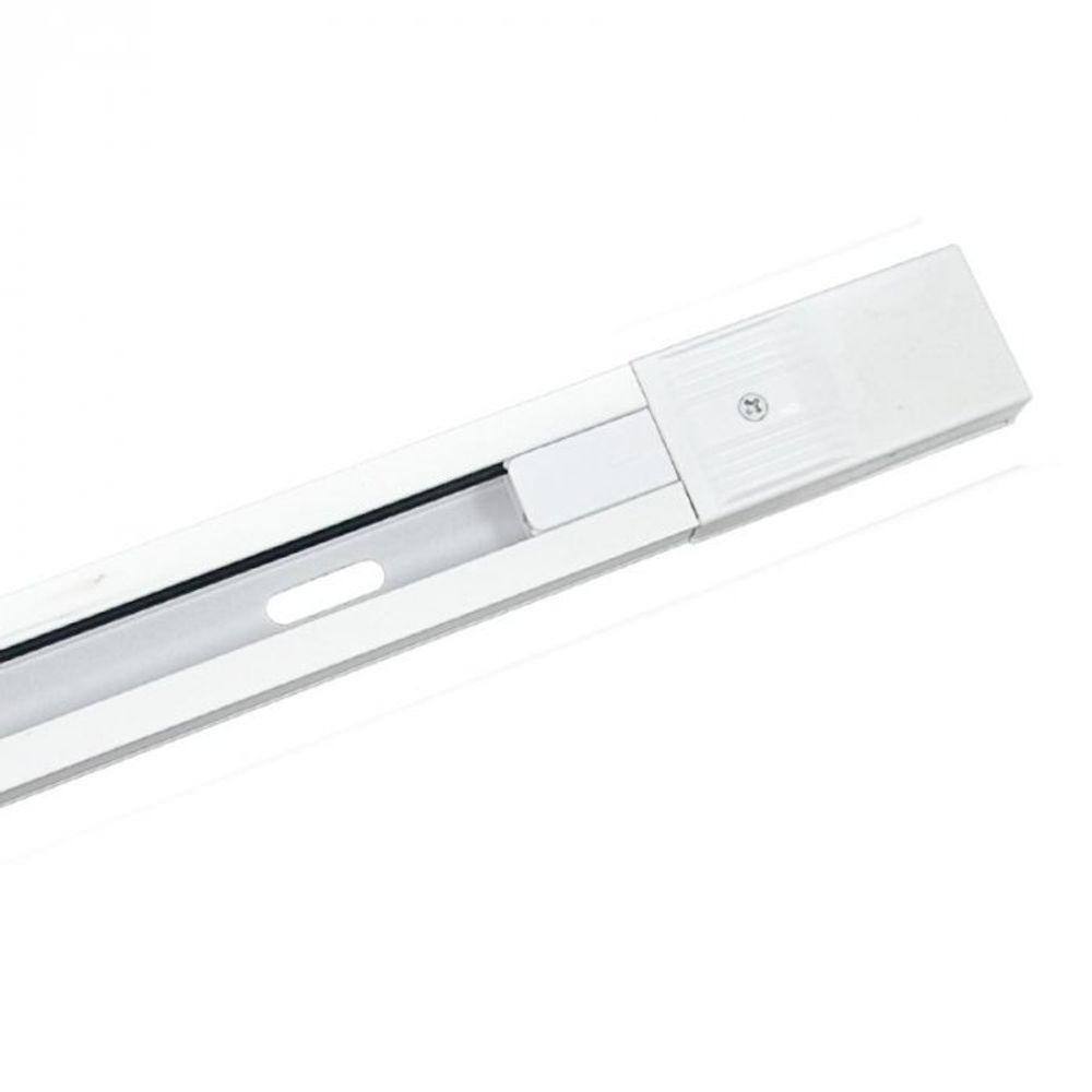 Trilho Eletrificado De Sobrepor Sem Canaleta 2m Branco - Nordecor