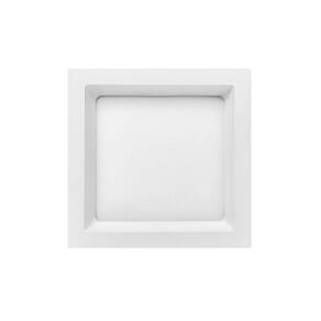 Painel LED De DEEP Embutir Recuado 16,7cm 12W 4000K Bivolt Branco - Stella