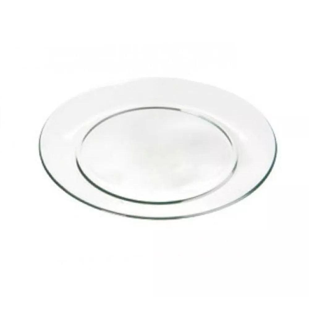 Prato Duralex Astral Raso Vidro Transparente Nadir