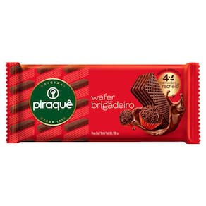 Biscoito Wafer Piraquê Sabor Brigadeiro 100g