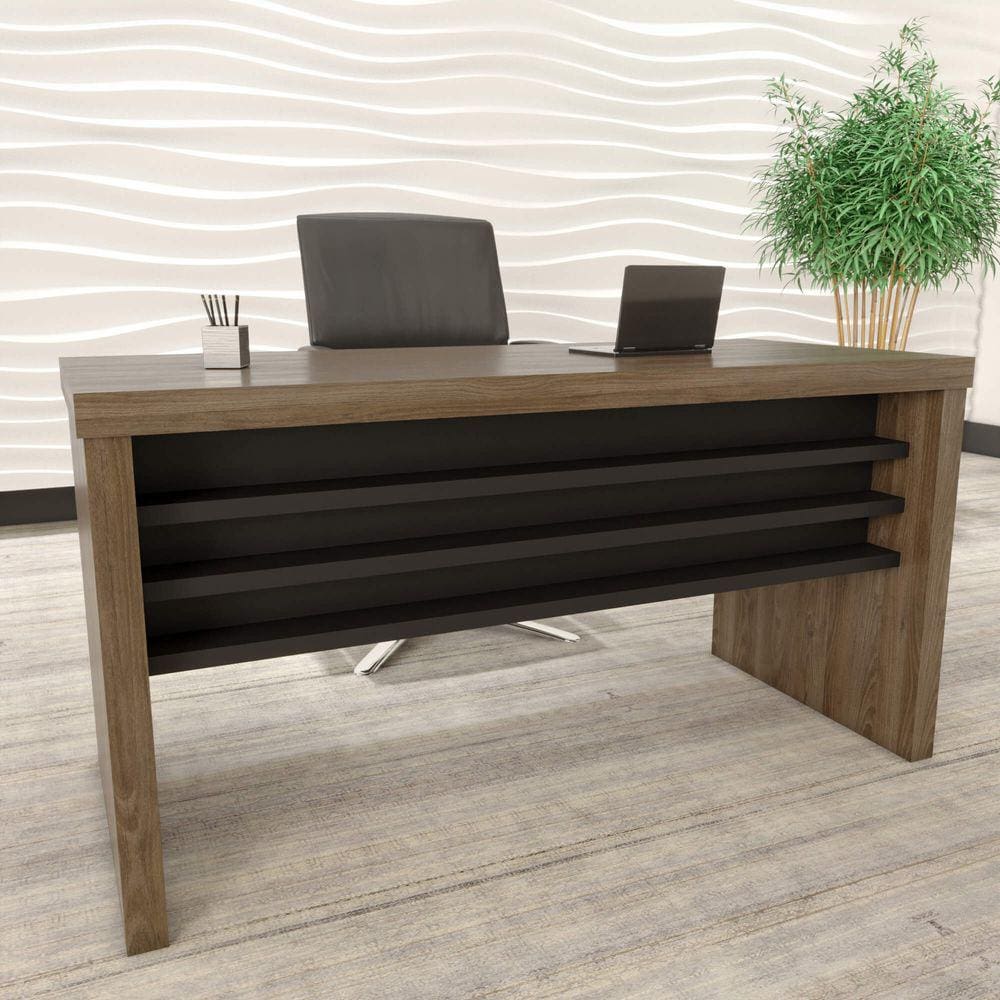 Mesa Tamburato 1400 - Charuto/Preto 6085