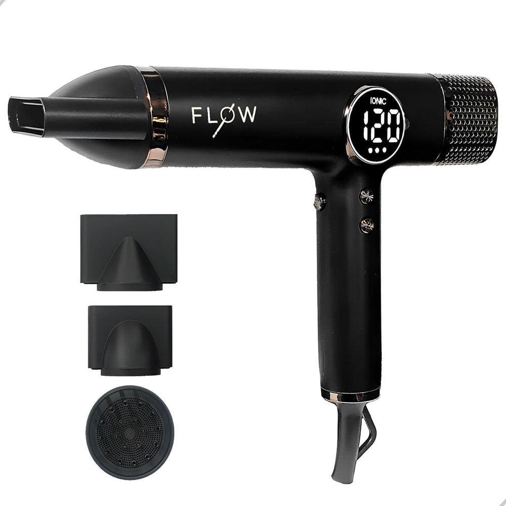 Secador De Cabelo Flow Lizz Lançamento Display Digital 220V