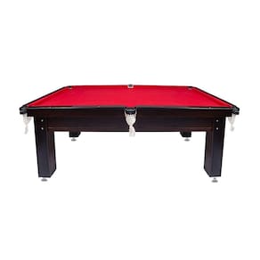 Sinuca Black & Red Semioficial 2,20x1,20m