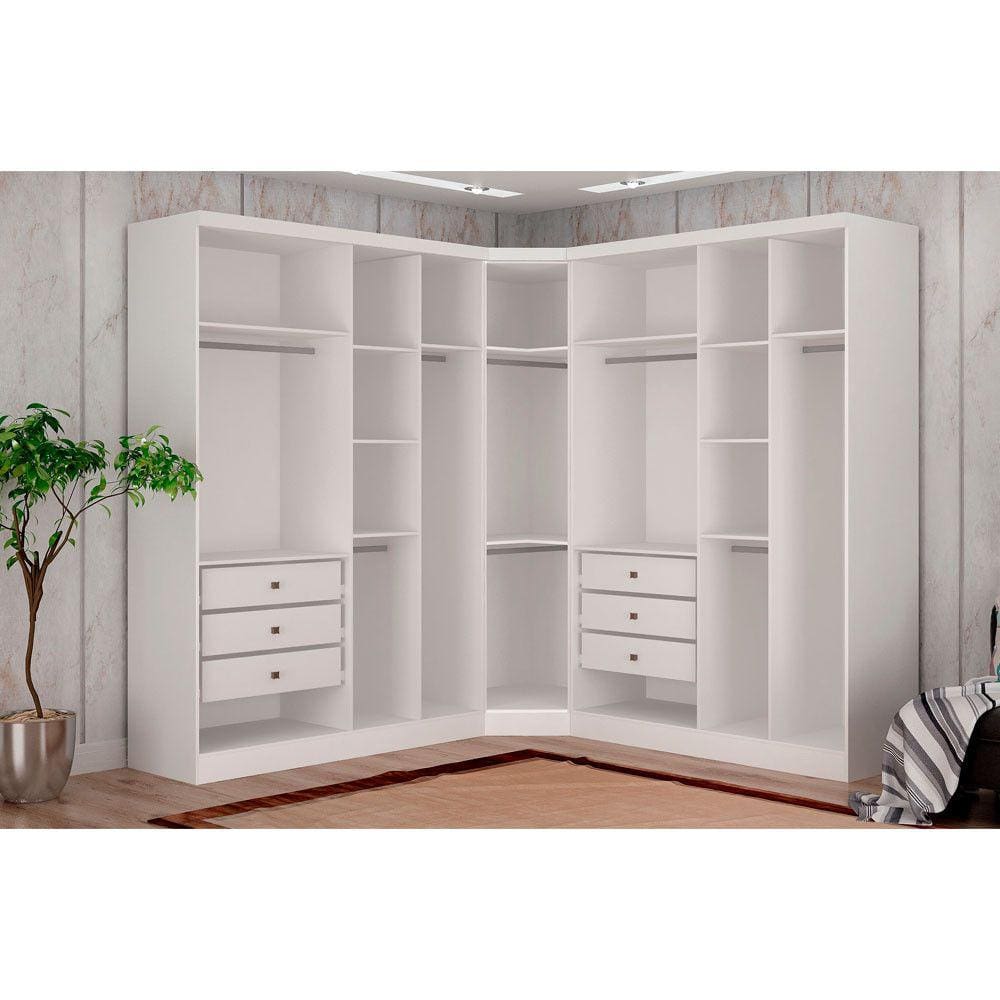 Closet Modulado Safira 001 Clic Moveis