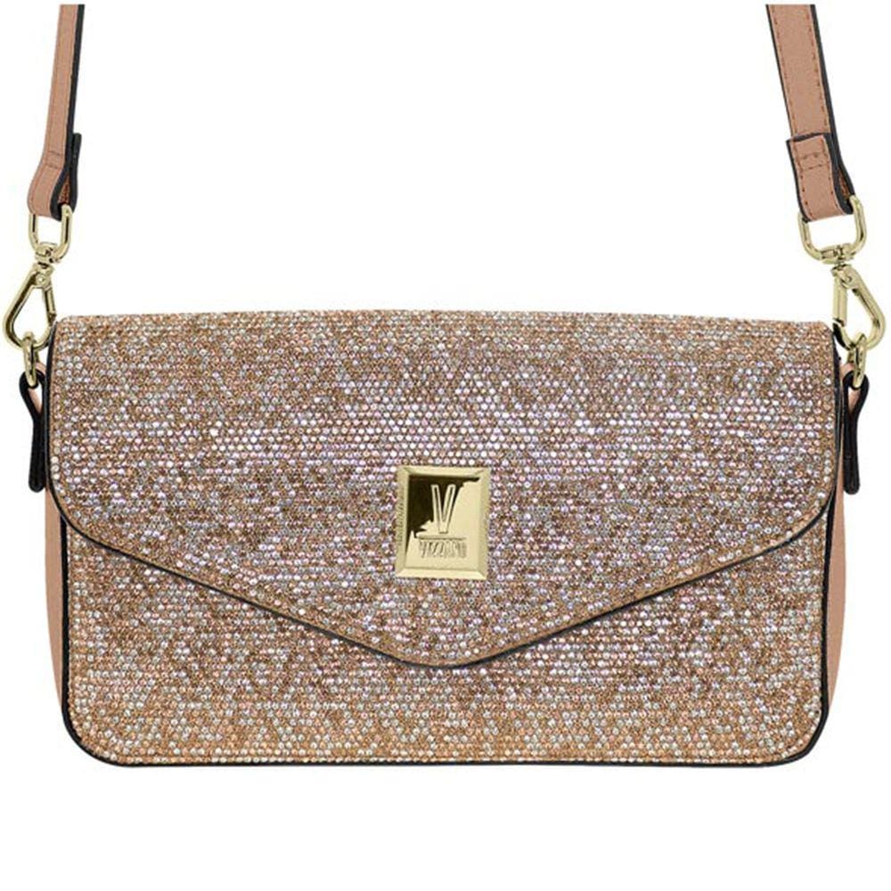 Bolsa Vizzano Strass Feminina - Nude