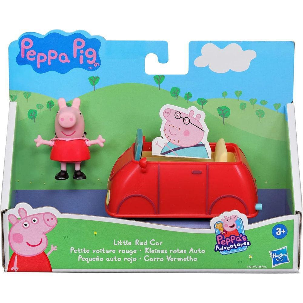 Brinquedo Peppa Pig Carro Vermelho - F2212 - Hasbro