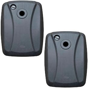 2 Bases para Ombrelone Reforçada 60Kg Suporte Água ou Areia 60x78 Importway Iwbo-60