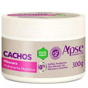 Máscara Cachos Hidratante Nutritiva 300G - Apse Vegano