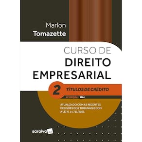 Curso de Direito Empresarial Vol 2 - Títulos de Crédito 15ª
