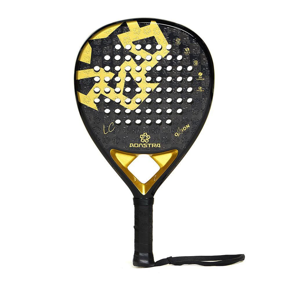 Raquete Padel Adastra Orion Lucas Cunha Carbono 18k Preta