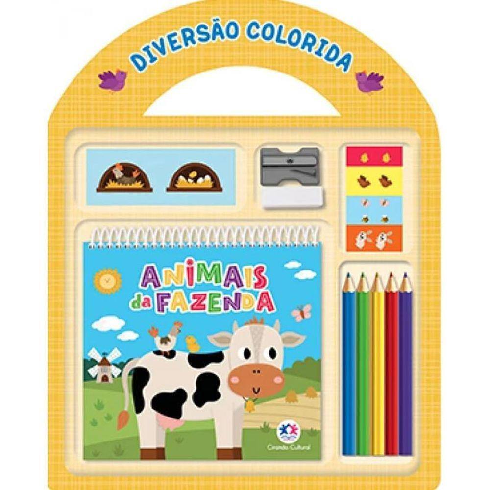 Diversão Colorida - Animais Da Fazenda